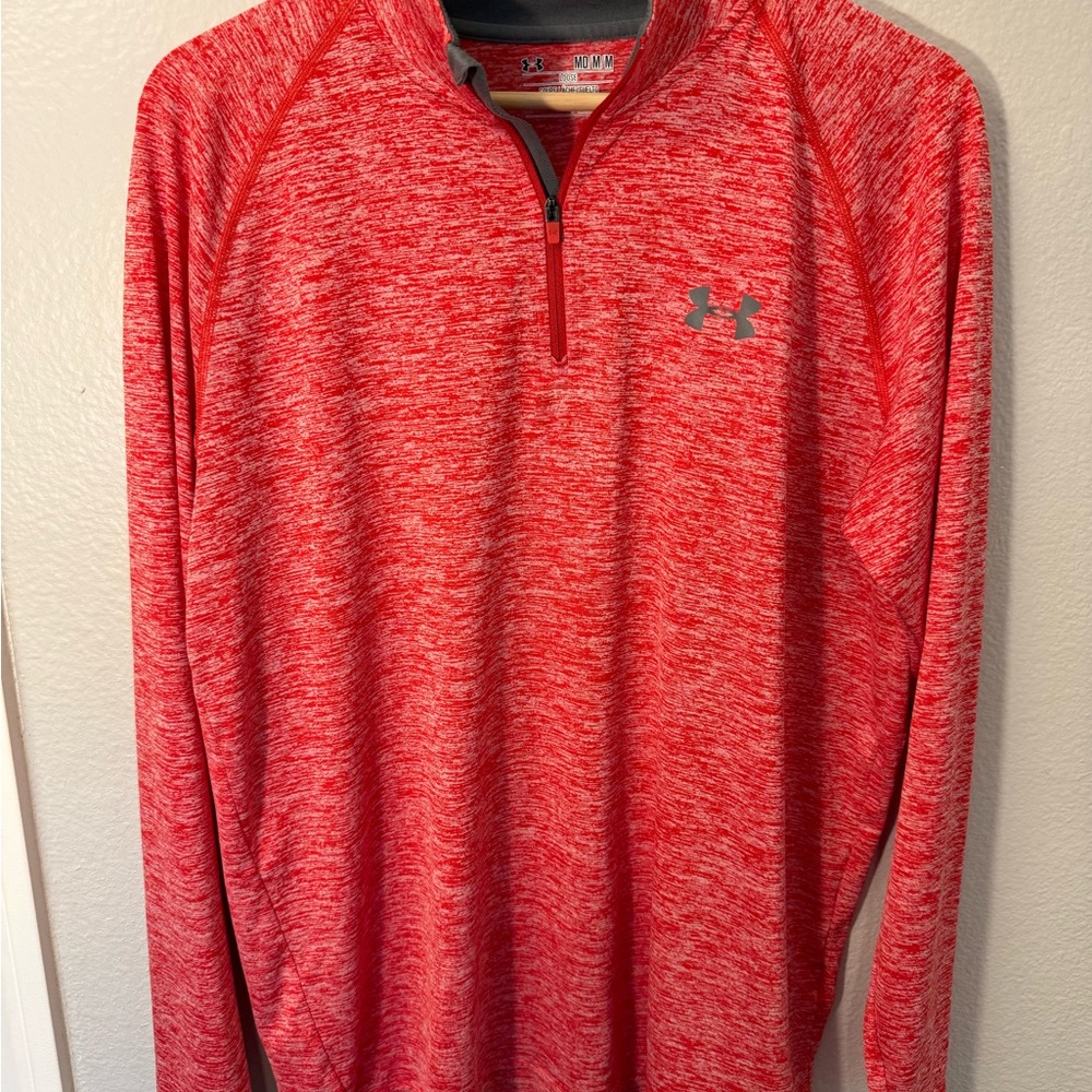 Under‎ Armour Heathered Red Pullover